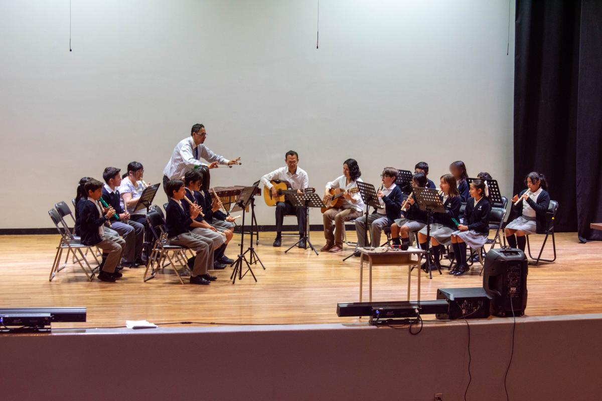 Grabación en auditorio